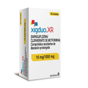 Xig Duo XR 10 mg/1000 mg 28 Comprimidos Recubiertos de Liberación Prolongada