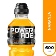 Jugo Powerade Naranja Botella 600 cc
