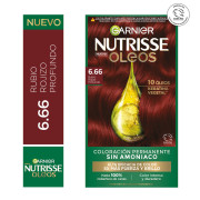 Tintura Nutrisse Oleos 6.66 Rubio Rojizo Profundo