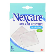 Gasa Estéril Suave y Resistente 10x10cm. Nexcare