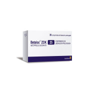 Betaloc Zok 25 mg 30 Comprimidos de Liberación Prolongada