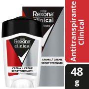 Desodorante Rexona Clinical Men Sport Strength 48 g