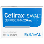 Cefirax 200 mg x 10 Comprimidos Recubiertos
