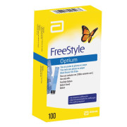 Freestyle Optium Caja 100 Tiras Glucosa