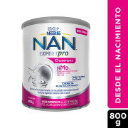 Fórmula Infantil Nan Expertpro Comfort Etapas 1 y 2 800 g