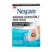 Parches Impermeables Nexcare Máxima Duración Tamaños Surtidos 12un