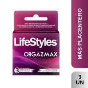 Preservativos Lifestyles Orgazmax 3 un