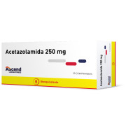 Acetazolamida 250 mg x 20 Comprimidos ASCEND