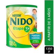 Leche Nido Etapa 3+ Semidescremada 1350 g