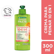 Crema de Peinar Fructis Adiós Esponjado 300 mL