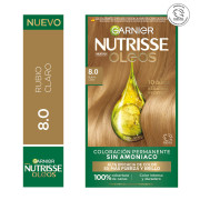 Tintura Nutrisse Oleos 8.0 Rubio Claro