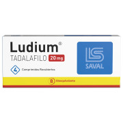 Ludium Tadalafilo 20 mg 4 Comprimidos
