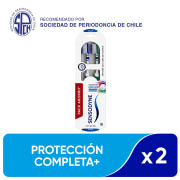 Pack Cepillo Dental Sensodyne Cepillo Protección Completa x2 un