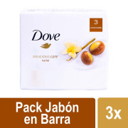 Jabón Dove Karite 90 g 3 un