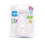 Tetina Mam Repuesto Ultra Suave 6+ Meses 2un
