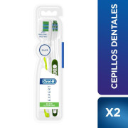 Oral B Pack Cepillo Dental Expert Suave Ultra Fino x 2 Unidades