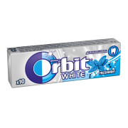 Orbit Goma De Mascar White Menta X 10 Unidades