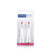 Repuesto Cabezal Cepillo de Dientes Eléctrico Vitis Sonic S10/S20 Medio 2 un