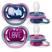 Chupetes Avent Ultra Air 18m+ Violeta