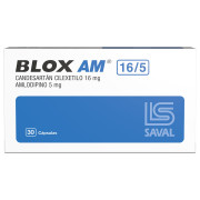 Blox AM 16/5 Candesartán / Amlodipino 30 Cápsulas