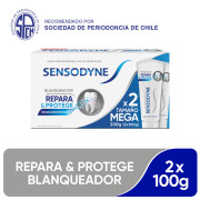 Pasta Dental Sensodyne Repara &Protege Whitening 100 g 2 un