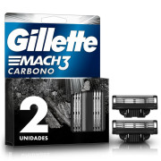 Repuesto Máquina de Afeitar Gillette Mach3 Carbono 2 un