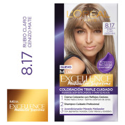 Excellence Matizador Supreme 8.17 Rubio Claro Cenizo Mate x 12 mL