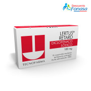 Lertus Retard 100 mg x 10 Comprimidos Recubiertos de Liberación Prolongada