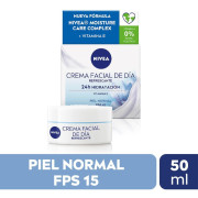 Crema Facial Hidratante Activa Día Nivea FPS15 50 ml