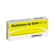 Diclofenaco 50 mg x 10 Comprimidos OPKO CHILE S.A.