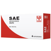 SAE x 6 Supositorios Adulto PASTEUR
