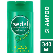 Shampoo Sedal Rizos Defenidos 340 mL