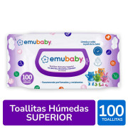 Toallas Húmedas Emubaby Superior 100 un