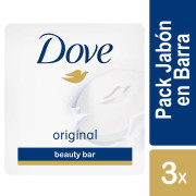 Jabón Dove Barra Original 90 g 3 un