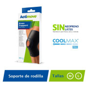 Actimove Rodillera R/A Negra M X 1un