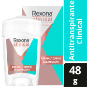 Desodorante Rexona Clinical Women Clean Scent 48 g