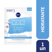 Mascarilla en Tela Nivea Urban Skin Shot Hidratante 10 Minutos