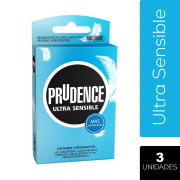 Prudence Ultra Sensible x 3 Unidades