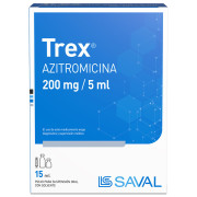 Trex 200 mg/5 mL x 15 mL Polvo Para Suspensión Oral Con Solvente