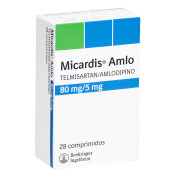 Micardis AmLo 80 mg/5 mg 28 Comprimidos