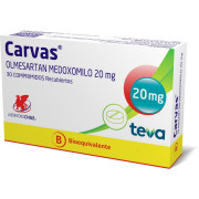 Carvas 20 mg x 30 Comprimidos