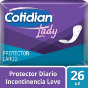 Cotidian Lady Protector Diario Largo x 26 Unidades