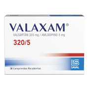 Valaxam 320 mg/5 mg x 30 Comprimidos Recubiertos
