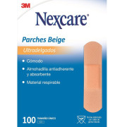 Nexcare Parche Ultradelgados x 100 Unidades