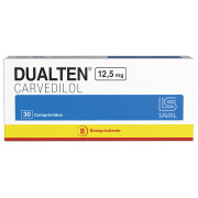 DUALTEN Carvedilol 12,5 mg 30 comprimidos
