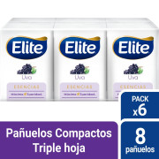 Pañuelos Desechables Elite Aroma Uva 6 un