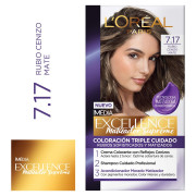 Excellence Matizador Supreme 7.17 Rubio Cenizo Mate x 12 mL