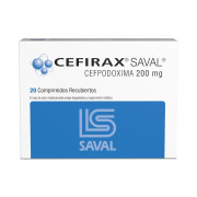 Cefirax 200 mg x 20 Comprimidos Recubiertos