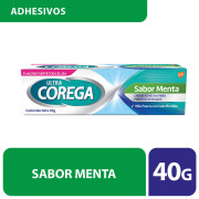 Adhesivo Corega Ultra Protesis Dentales Menta 40 g