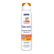 Protector Solar Simonds Air Spray Vitamina E FPS 50+ 75 mL